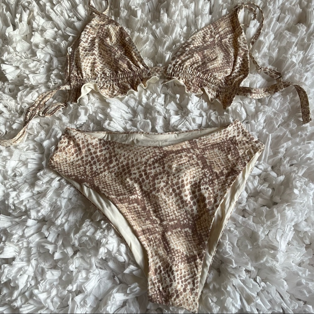 Toluca Swim Bikini Reptilia